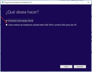 reinstalar windows 10 desde usb