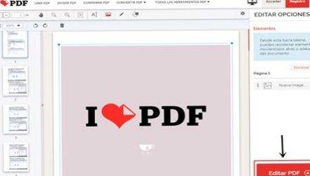 Edita tus PDF de forma rápida y gratuita con iLovePDF